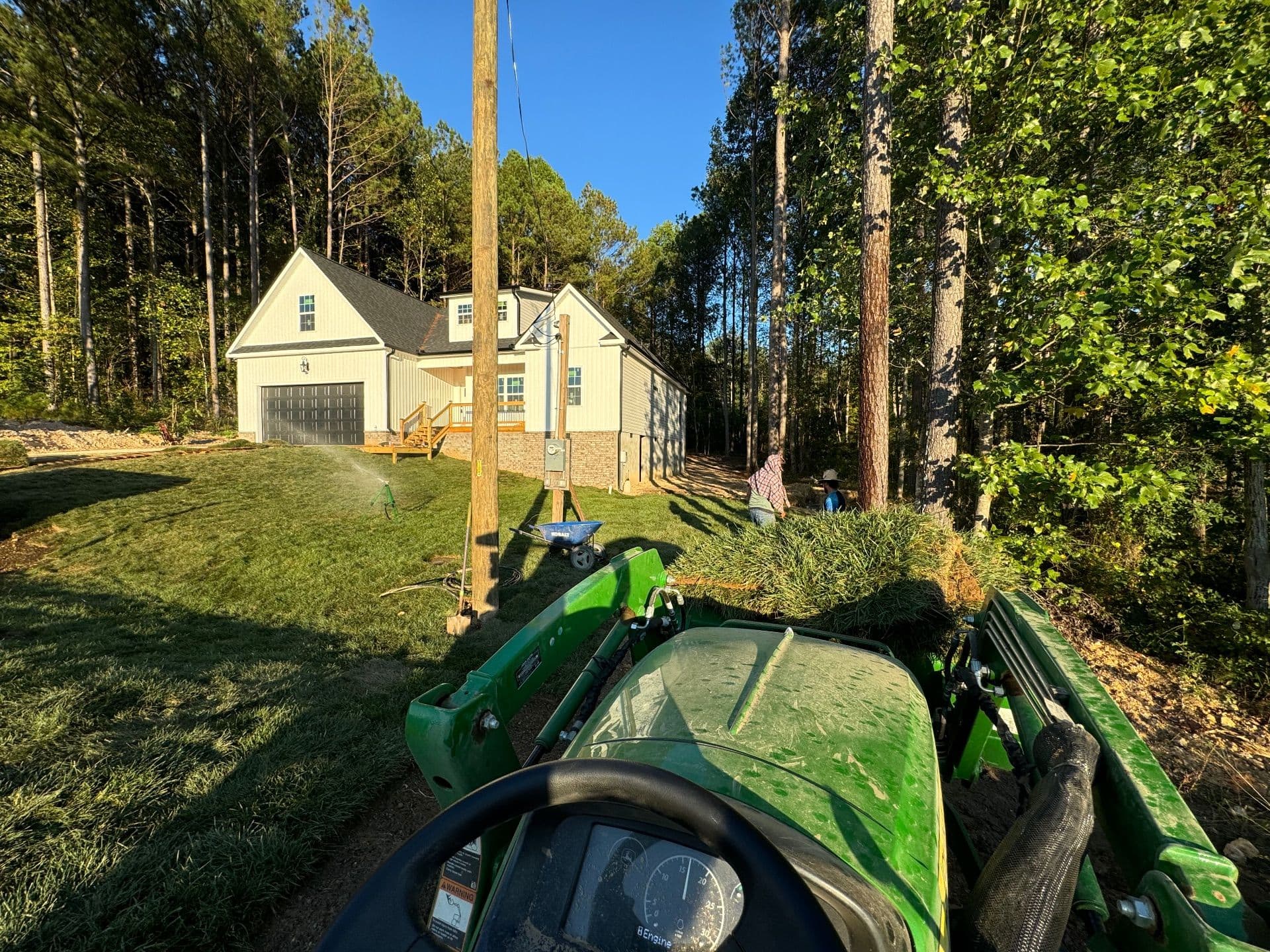 Transforming Bare Land Into Lush Green Spaces